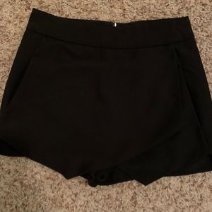 Aqua Brand Black Cross Skort